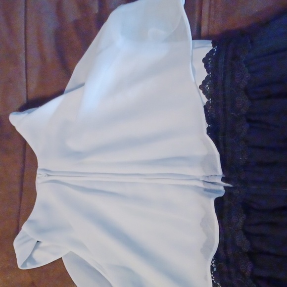 AMY BYER, JUMPSUIT, GIRLS SIZE 10. BLACK AND WHITE. - Picture 6 of 10